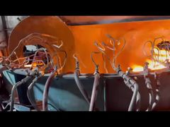 Линия производства бутылок из стекла 300 мл 380 В машина для формования бутылок пива