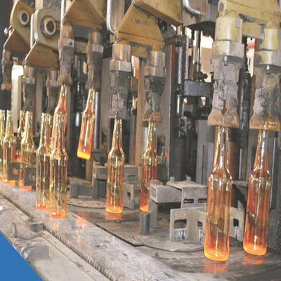 Купить Линия производства высокопроизводительных цветовых стеклянных бутылок для напитков online manufacture