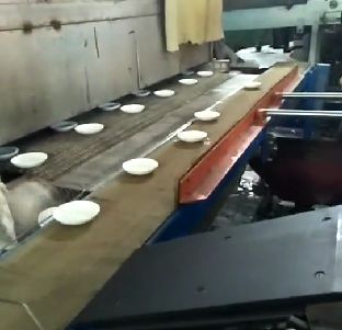 Купить Линия производства белого круглого столового стекла 380В Опальная стеклянная формальная машина Производство в сети