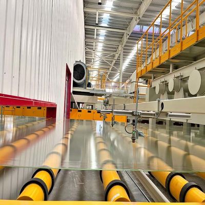 Купить Линейка производства прозрачного плавающего стекла с оловянной ванной для строительства online manufacture