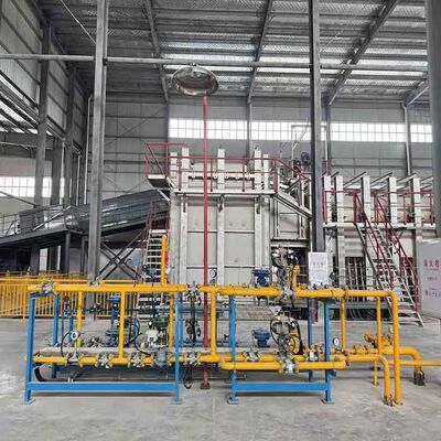 Купить 30Tpd Система промышленного сгорания природного газа Легкий стальной газовый горелка для стеклянной печи online manufacture