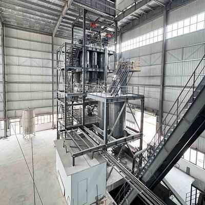 Купить 30Tpd Tower Type Batch Plant Glass Raw Material Treatment for Glass Industry online manufacture