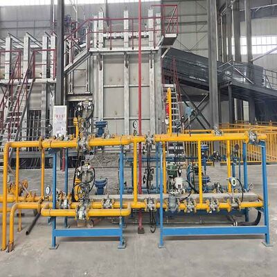 Купить Система сжигания природного газа Мегкий стальной материал с горелками для нагрева печи Производство в сети