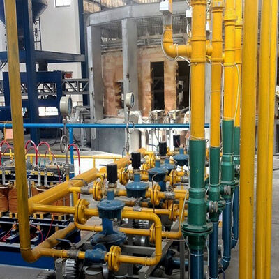 Купить Система сжигания природного газа для печи для плавки стекла Производство в сети
