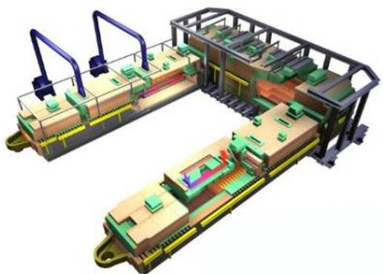 Купить 50 Tpd стеклоплавильная печь конечная печь с передовой энергосберегающей конструкцией online manufacture